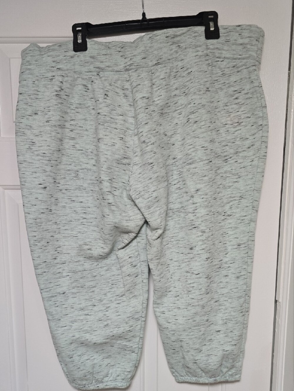 Calvin Klein Light Mint Heathered Drawstring Capris Size XXL - Picture 6 of 9